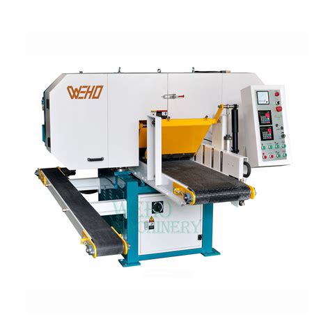 horizontal wood cutting band saw